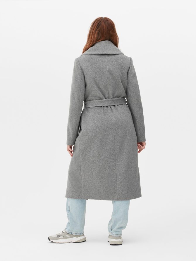 Long Wrap Coat - Image 4