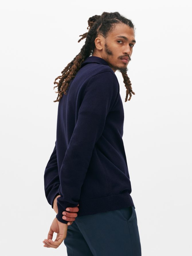 Half Zip Funnel Neck Sweater - Image 4