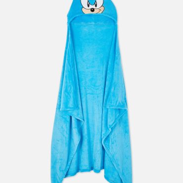 Sonic The Hedgehog Hooded Throw