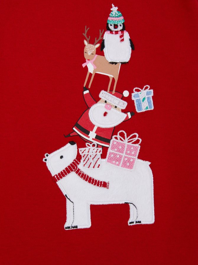 Cotton Christmas Pajama Set - Image 5