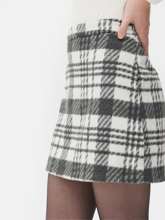 Brushed Mini Skirt - Image 3