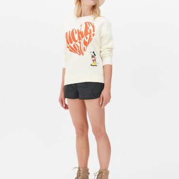 Disney’s Mickey Mouse Love Heart Sweatshirt