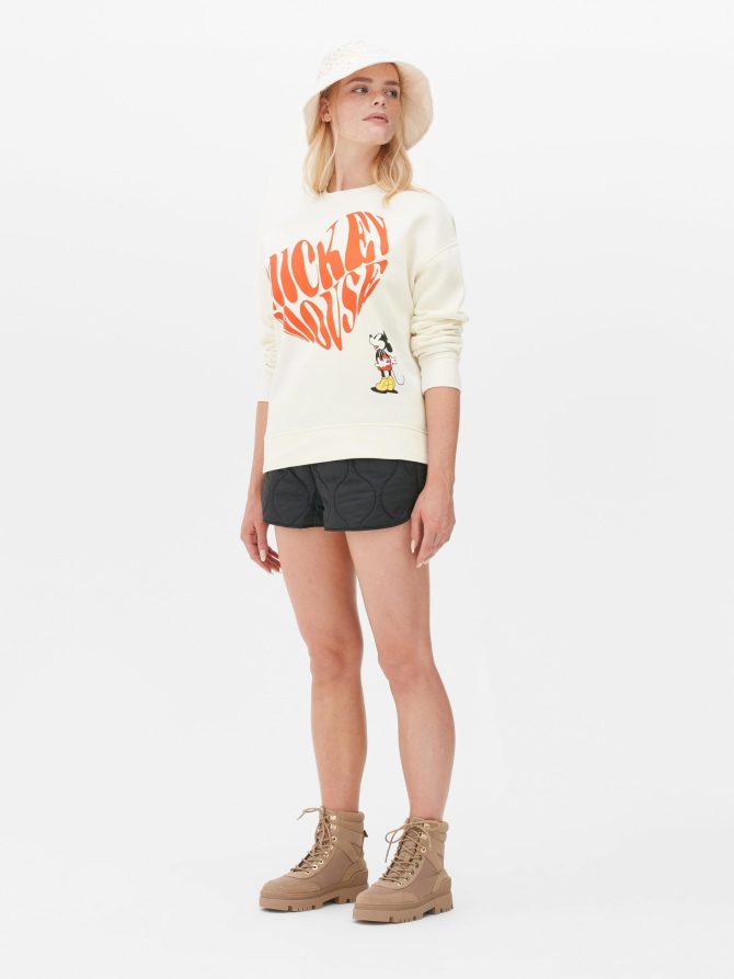 Disney’s Mickey Mouse Love Heart Sweatshirt