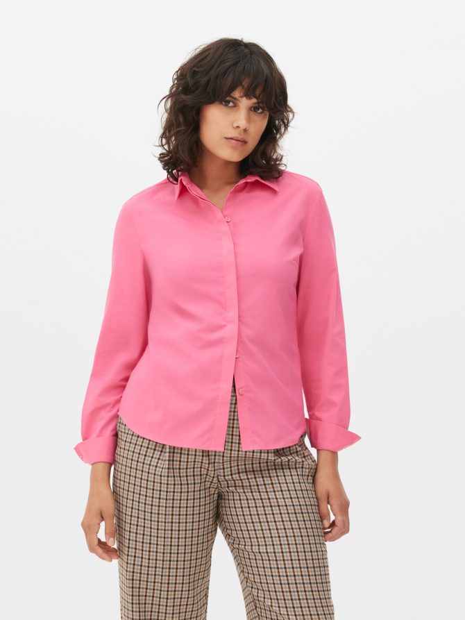 Slim Fit Poplin Shirt - Image 2