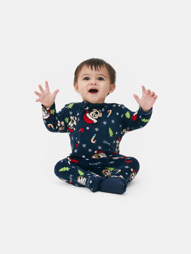 Disney’s Mickey Mouse & Friends Christmas Sleepsuit