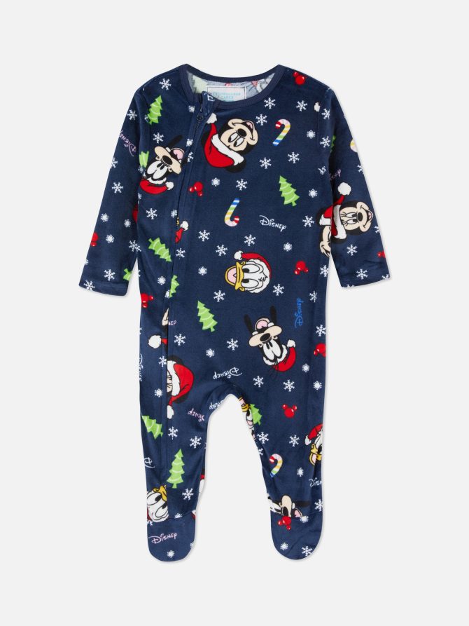 Disney’s Mickey Mouse & Friends Christmas Sleepsuit - Image 3