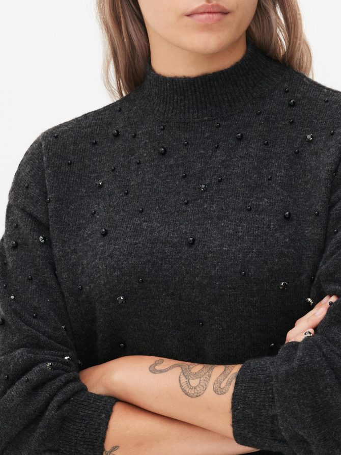 Embellished Knitted Jumper - Image 3