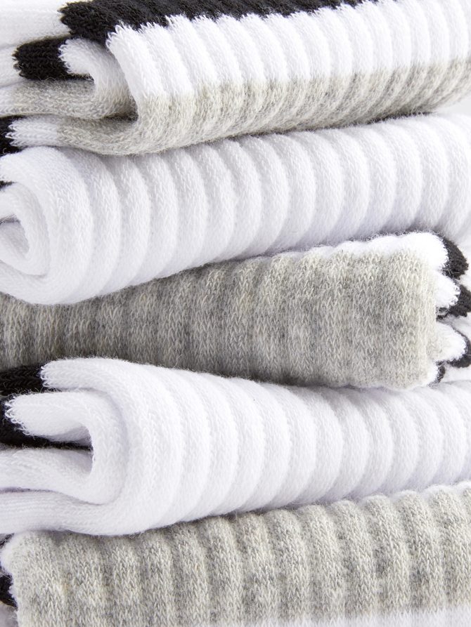 5-Pack Striped Sports Socks - Image 2