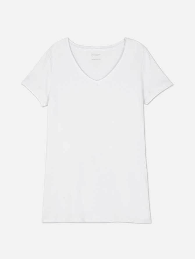 V-Neck Stretch T-Shirt - Image 5