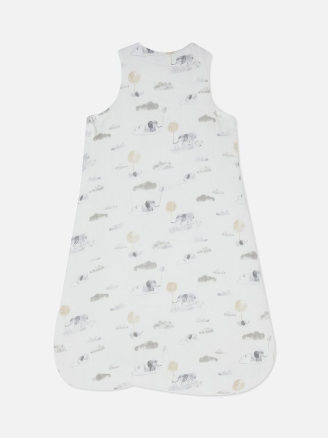 Elephant Print Sleep Sack - Image 2
