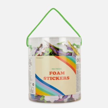 300-Piece Foam Stickers Tub