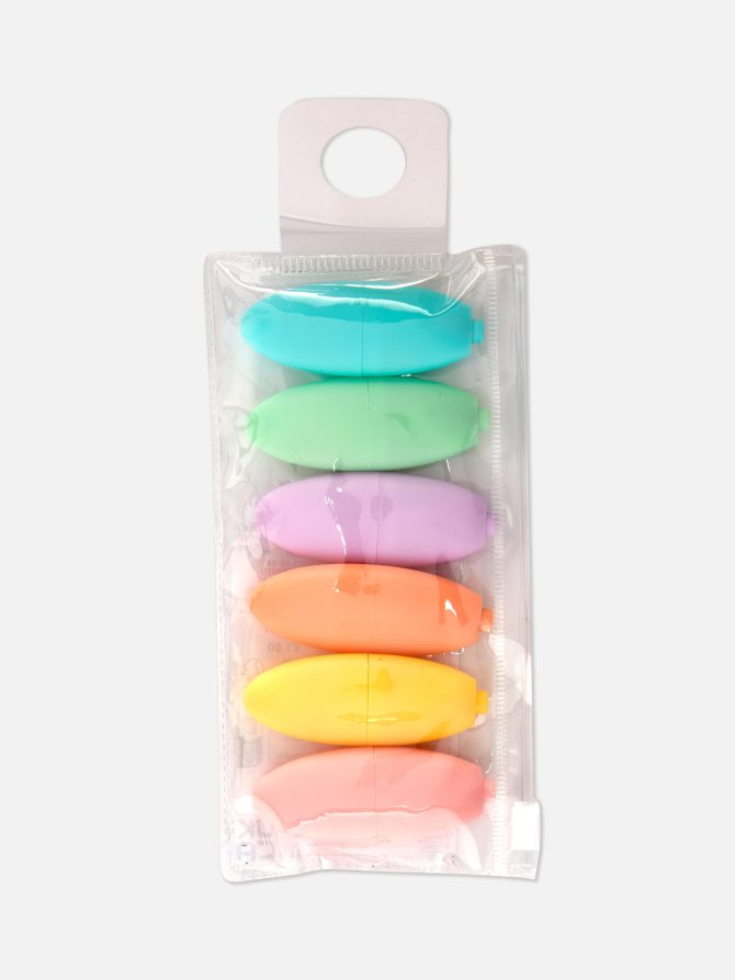 6-Pack Mini Highlighter Set - Image 3