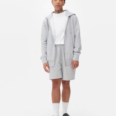 Zip-up Essential Hoodie