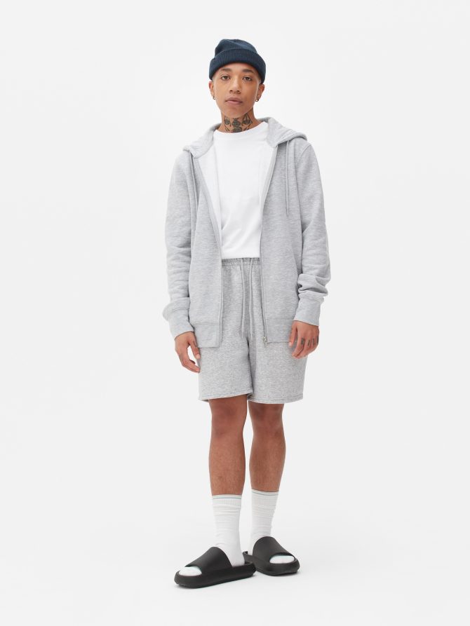 Zip-up Essential Hoodie