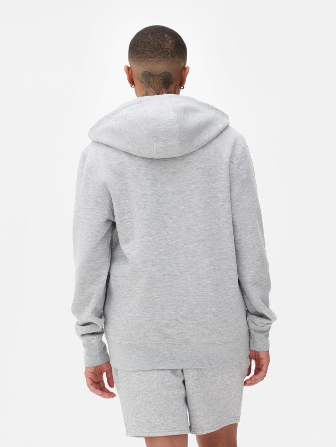 Zip-up Essential Hoodie - Image 4