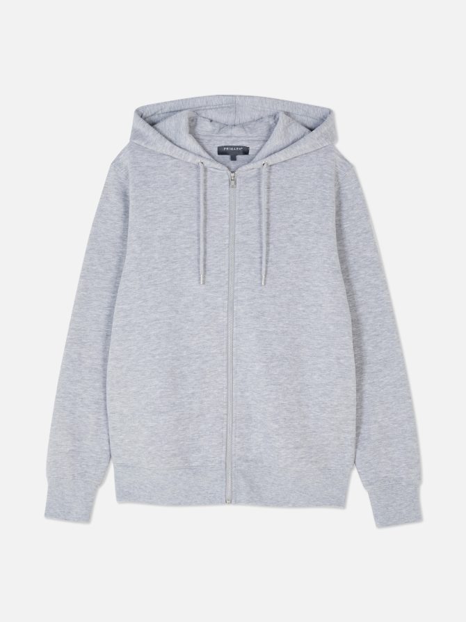 Zip-up Essential Hoodie - Image 5