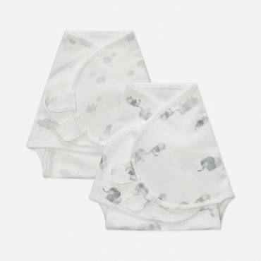 2-Pack Baby Swaddle Blankets
