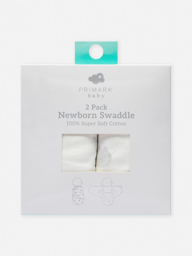 2-Pack Baby Swaddle Blankets - Image 3