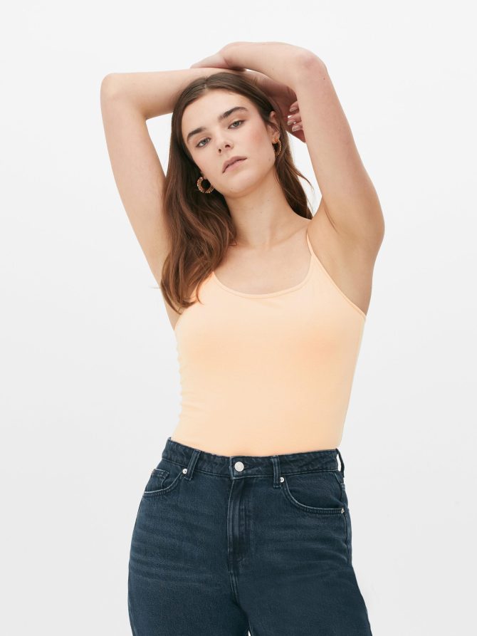 Adjustable Strap Stretch Cami Top - Image 2