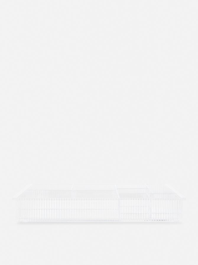 Clear Beauty Organizer Tray