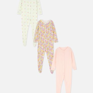 3-Pack Multi Long Sleeve Bodysuits