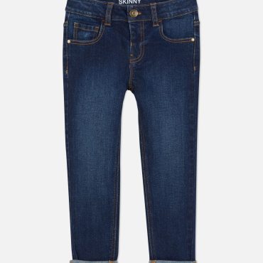 Cuffed Skinny Jeans