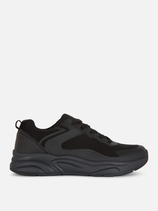 Chunky Paneled Sneakers