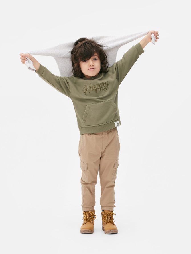 Drawstring Cargo Pants - Image 2