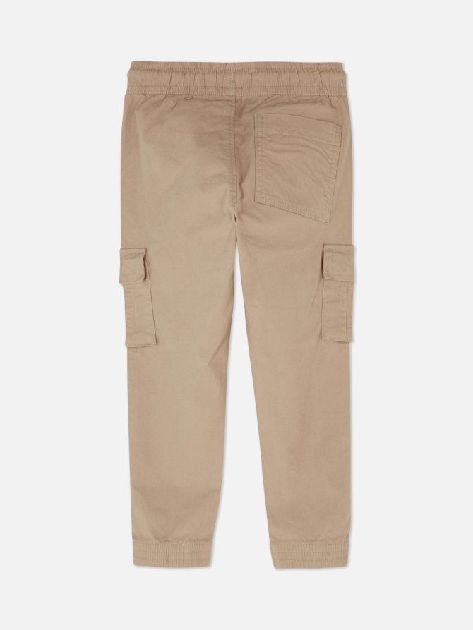 Drawstring Cargo Pants - Image 4