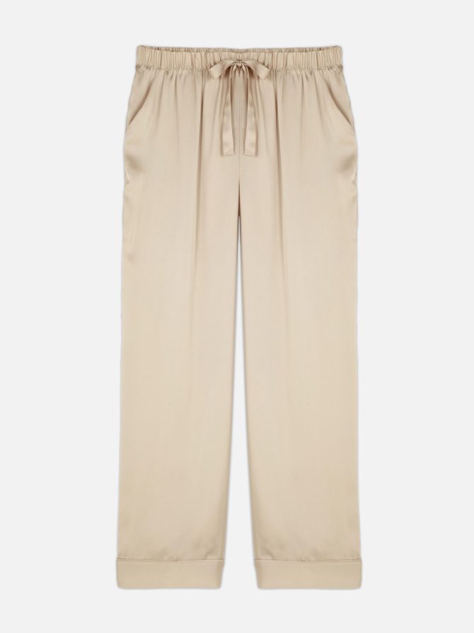 Satin Pajama Bottoms
