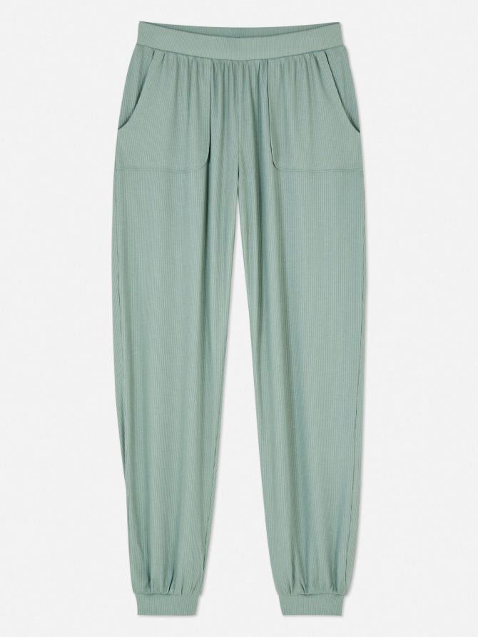 Cuffed Jersey Pajama Pants