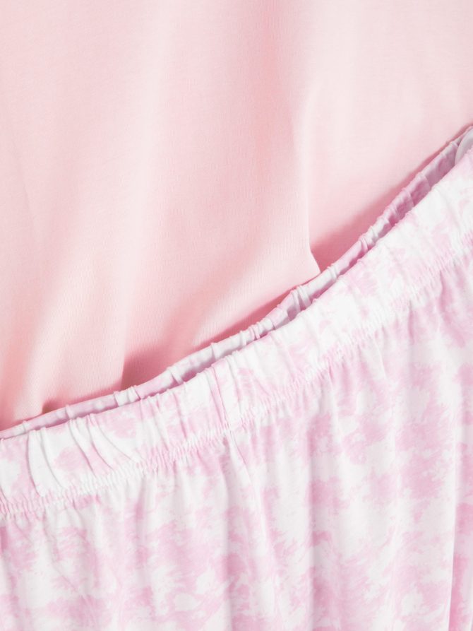 Floral Print Pajama Set - Image 2
