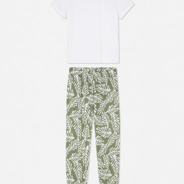 Floral Print Pajama Set