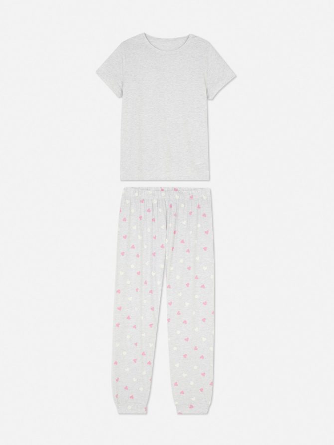Floral Print Pajama Set