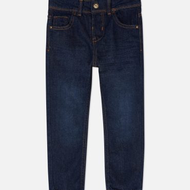 Straight Leg Denim Jeans