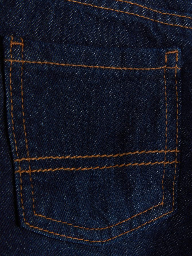Straight Leg Denim Jeans - Image 3