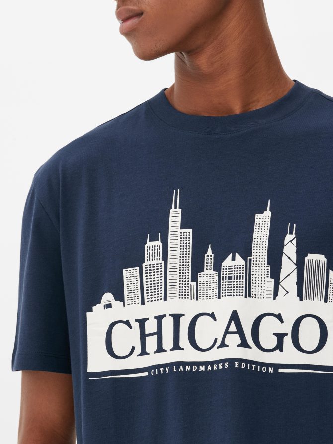 Chicago Skyline T-Shirt - Image 3