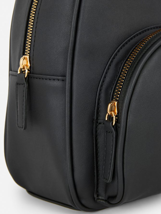 Faux Leather Mini Backpack - Image 3
