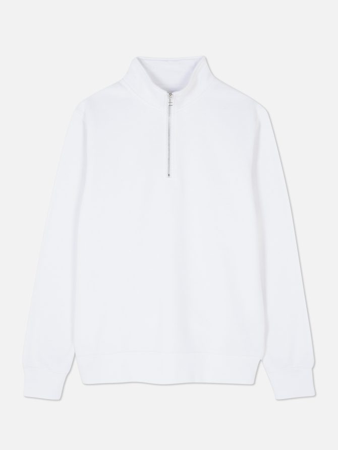 Quarter Zip Long Sleeve Sweatshirt - Image 5