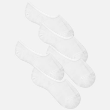 5-Pack Invisible Mesh Socks