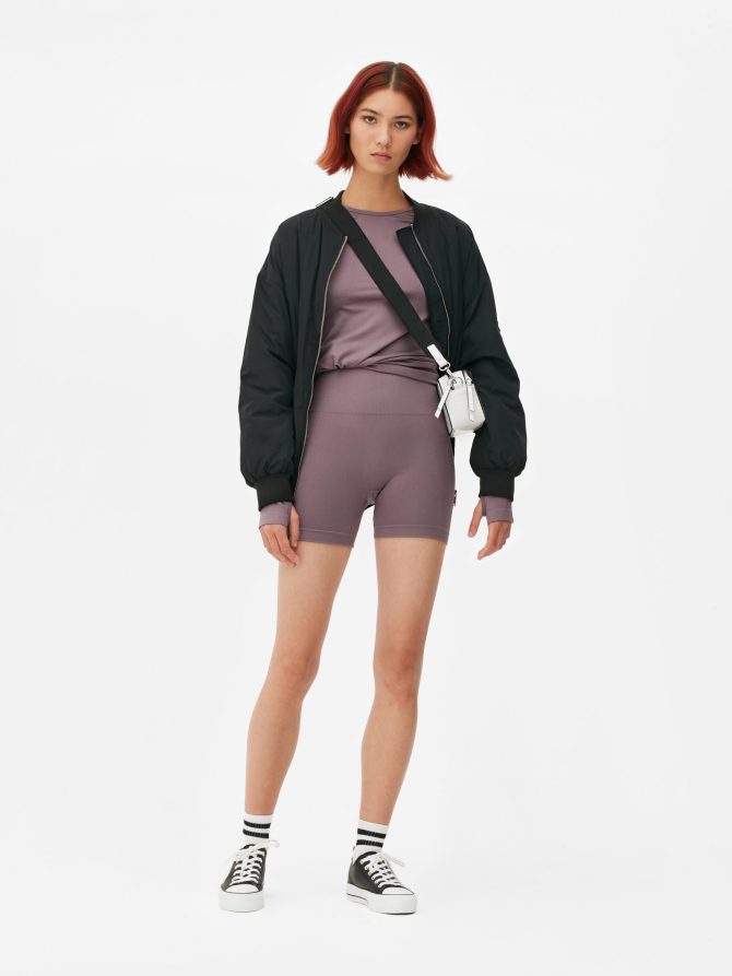 Performance High Waist Shorts