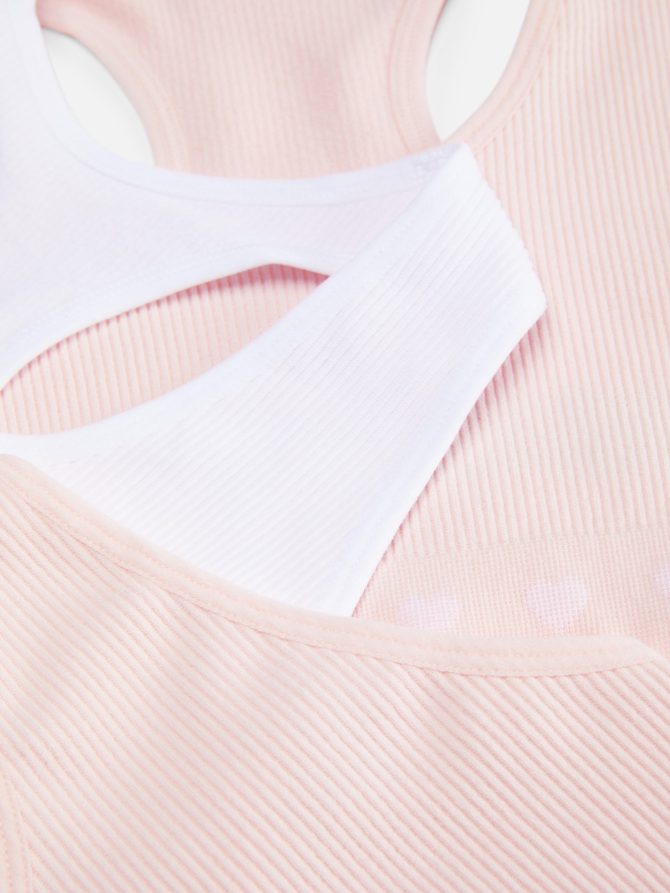 3-Pack Seamfree Racerback Crop Tops - Image 2