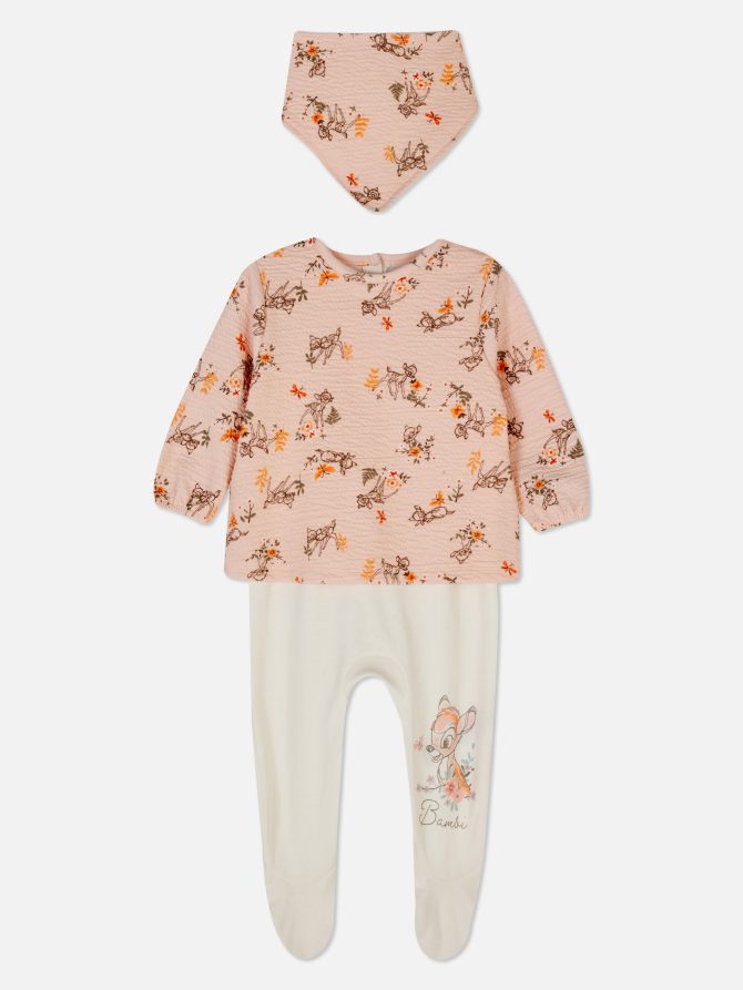 Disney’s Bambi Babygrow and Bib Set