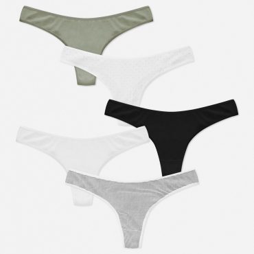 5-Pack Everyday Thongs