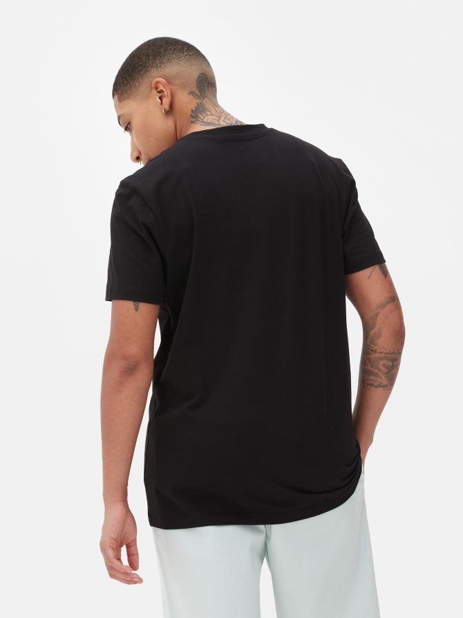 Crew Neck Stretch T-Shirt - Image 4