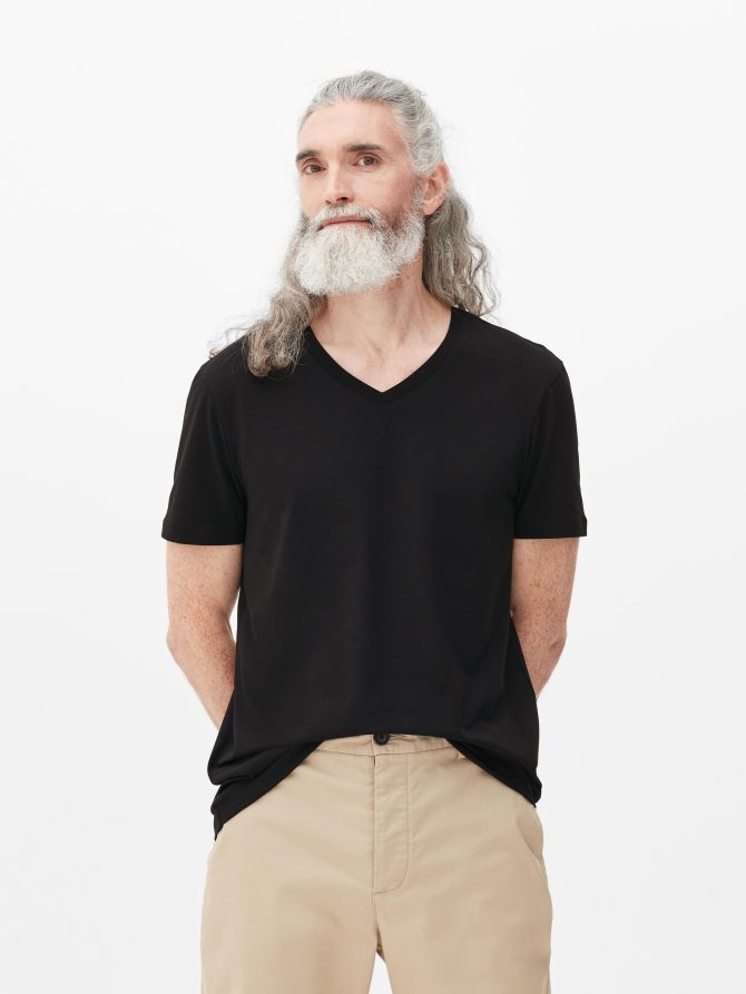 Short Sleeve V-Neck T-Shirt - Image 2
