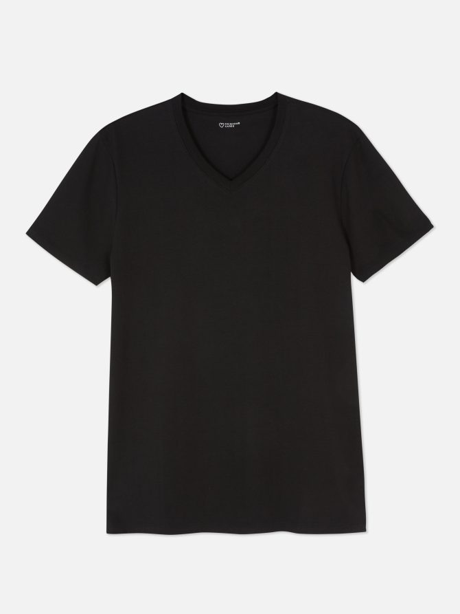 Short Sleeve V-Neck T-Shirt - Image 5