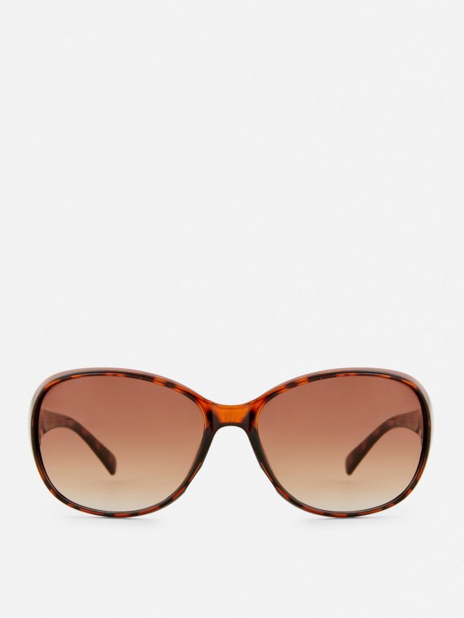 Gradient Lens Oval Sunglasses