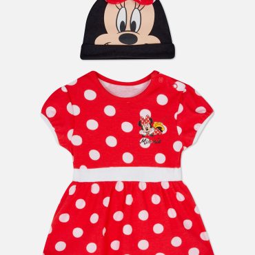 Disney’s Minnie Mouse Bodysuit and Hat Set