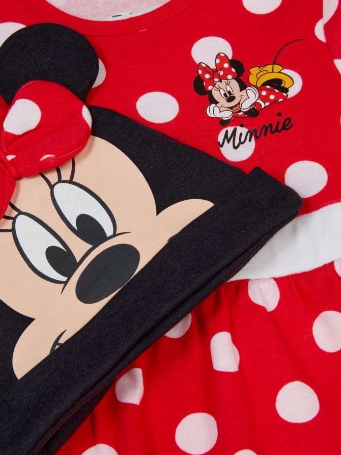 Disney’s Minnie Mouse Bodysuit and Hat Set - Image 3